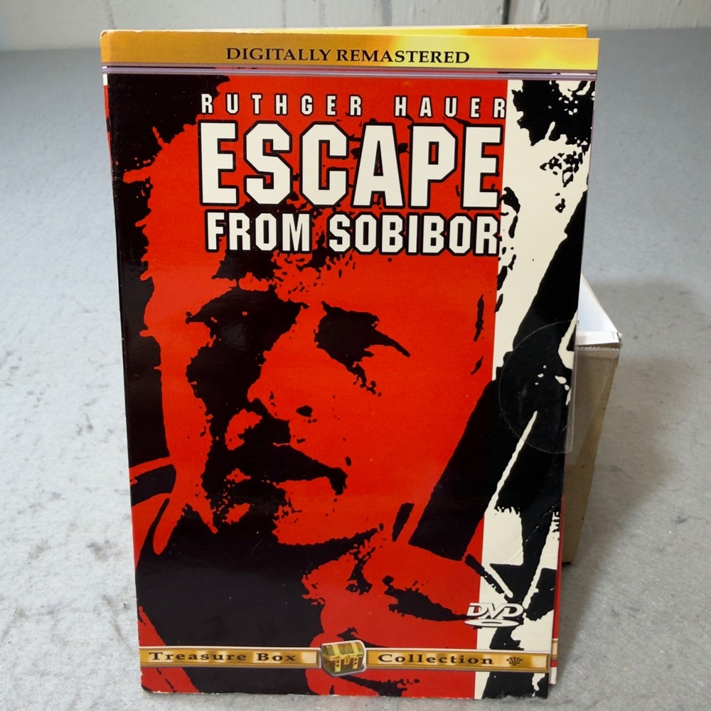 Escape From Sobibor‎ DVD Rutger Hauer Treasure Box Collection Digitally Remaster